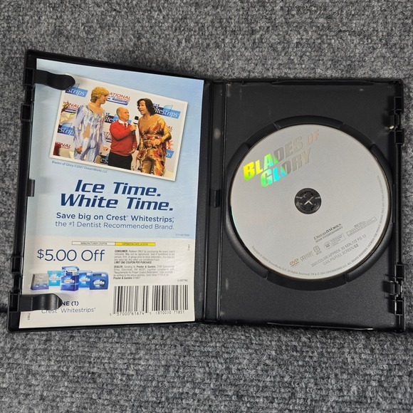 Blades of‎ Glory DVD Will Ferrell Jon Heder Full Screen Comedy Movie - Picture 3 of 4